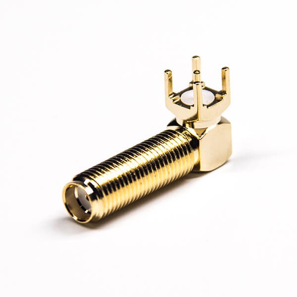 RF Coaxial connector Standard SMA Jack Right Angle Solder Type for PCB mount