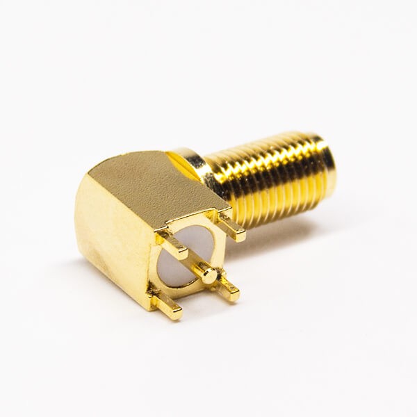 RF Coaxial connector Standard SMA Jack Right Angle Solder Type for PCB mount