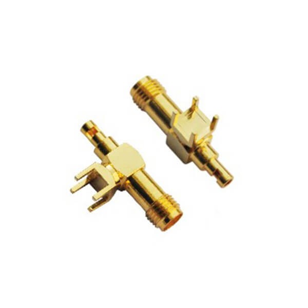 RF Coaxial connector Standard SMA Jack Right Angle Solder Type for PCB mount