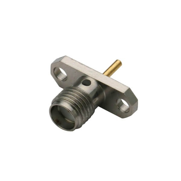 RF Coaxial connector Standard SMA Jack Straight Solder Type for PCB mount