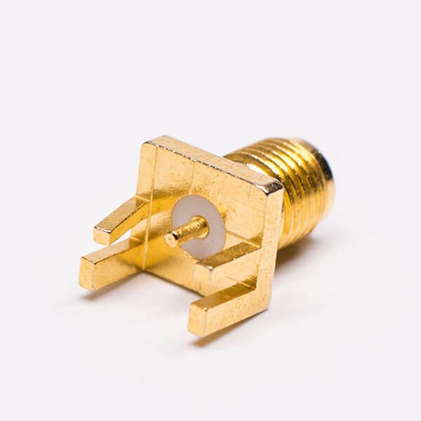 RF Coaxial connector Standard SMA Jack Straight Solder Type for PCB mount