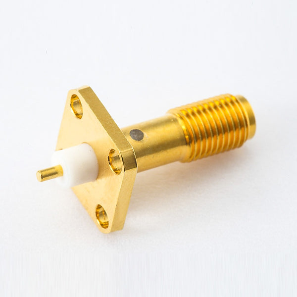 RF Coaxial connector Standard SMA Jack Straight Solder Type for PCB mount