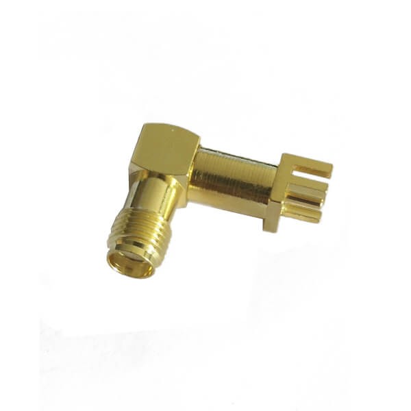 RF Coaxial connector Standard SMA Jack Right Angle Solder Type for PCB mount