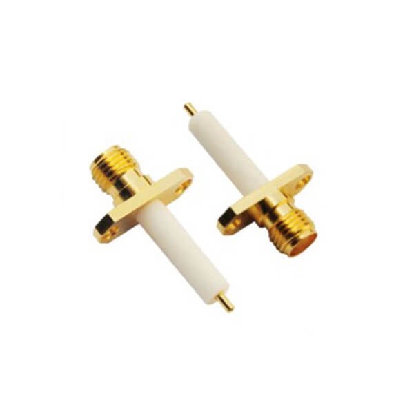 RF Coaxial connector Standard SMA Jack Straight Solder Type for PCB mount