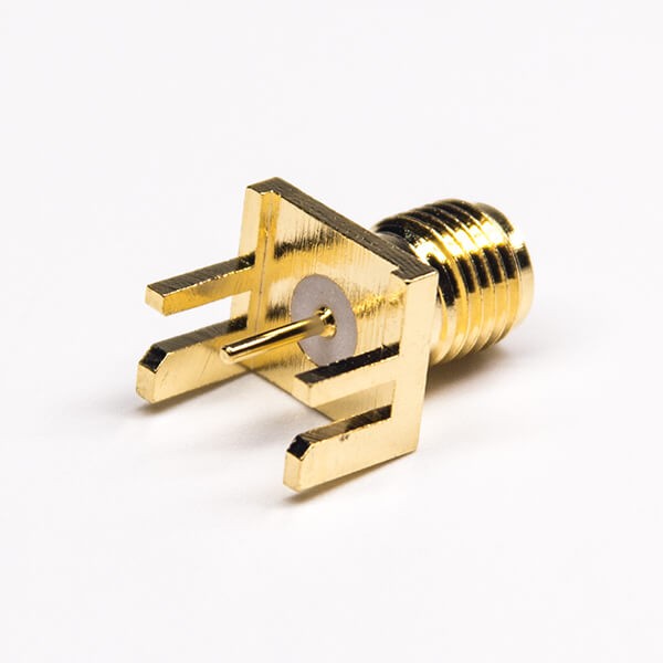 RF Coaxial connector Standard SMA Jack Straight Solder Type for PCB mount