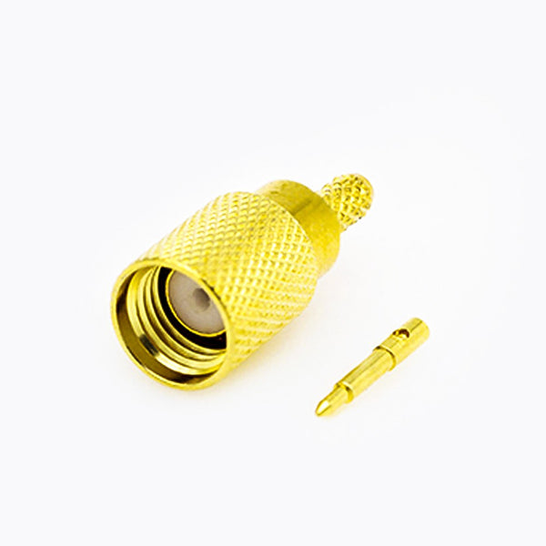 HF-Koaxialstecker Standard-SMA-Stecker, gerade Crimpverbindung für Kabel RG174/RG316