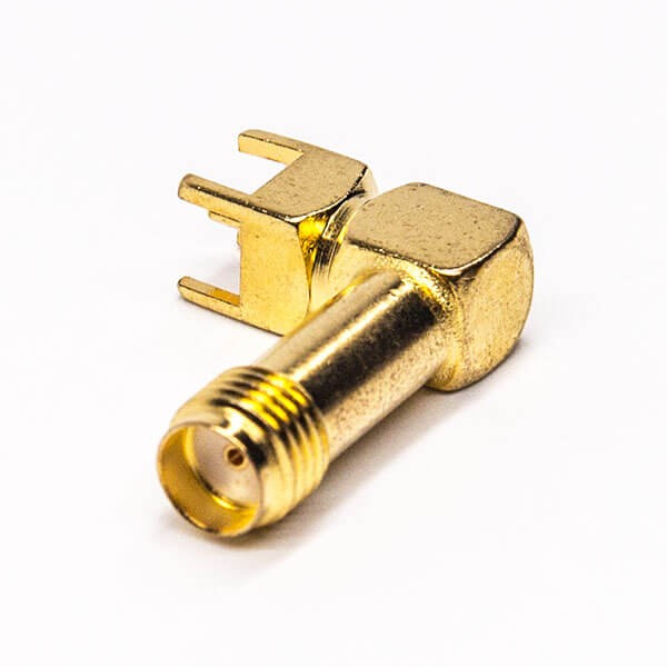 RF Coaxial connector Standard SMA Jack Right Angle Solder Type for PCB mount