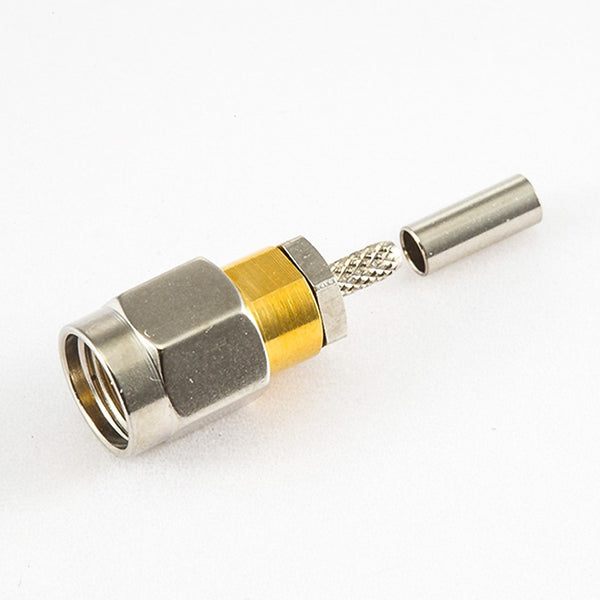 RF Coaxial connector Standard SMA Plug Straight Crimp for Cable 113/1.32/1.37