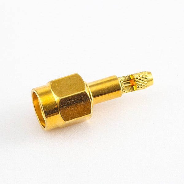 RF Coaxial connector Standard SMA Plug Straight Crimp for Cable RG178/1.45