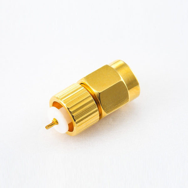 RF Coaxial connector Standard SMA Plug Straight Solder Type for  Cable