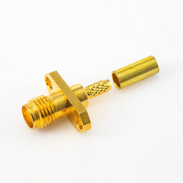 RF Coaxial connector Standard SMA Jack Straight Crimp for Cable RG174/RG316/LMR100