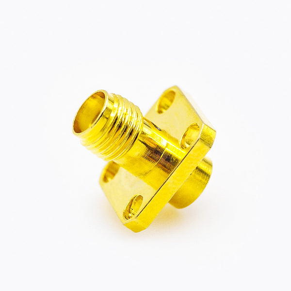 RF Coaxial connector Standard SMA Jack Straight Solder Type for PCB mount