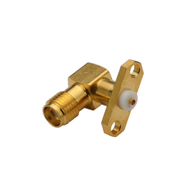 RF Coaxial connector Standard SMA Jack Right Angle Solder Type for PCB mount