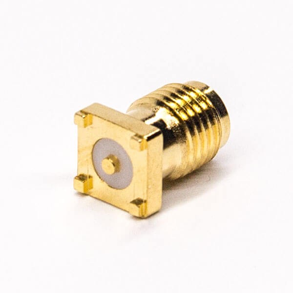 RF Coaxial connector Standard SMA Jack Straight Solder Type for PCB mount