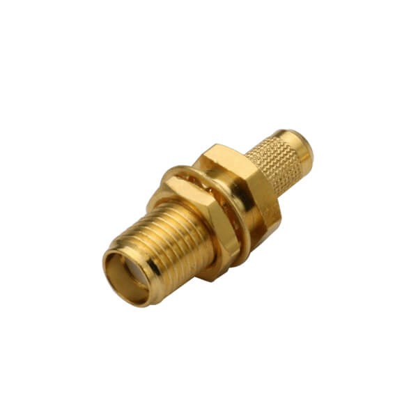 RF Coaxial connector Standard SMA Jack Straight Crimp for Cable RG174/RG316