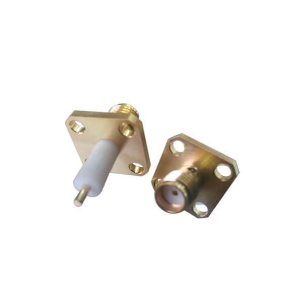 RF Coaxial connector Standard SMA Jack Straight Solder Type for PCB mount