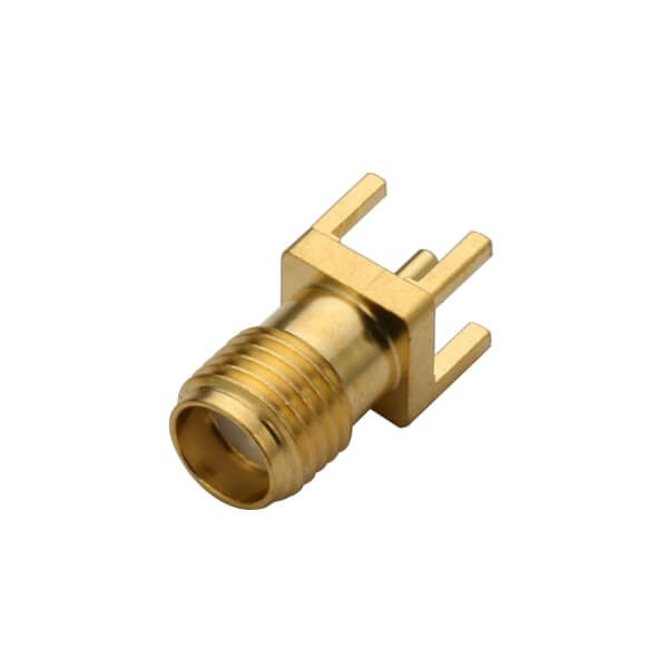 RF Coaxial connector Standard SMA Jack Straight Solder Type for PCB mount