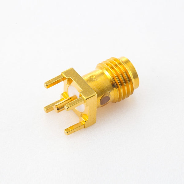 RF Coaxial connector Standard SMA Jack Straight Solder Type for PCB mount