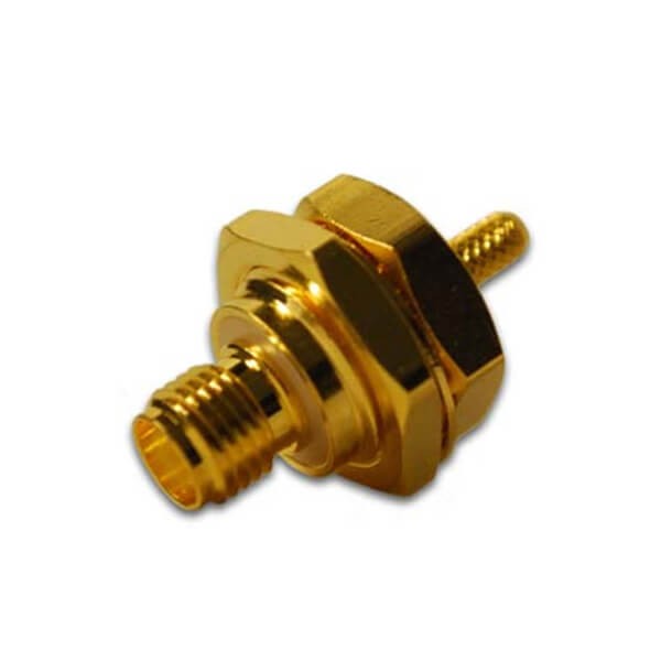 RF Coaxial connector Standard SMA Jack Straight Solder Type for PCB mount