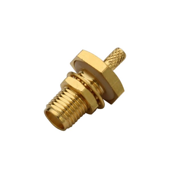 RF Coaxial connector Standard SMA Jack Straight Crimp for Cable RG316