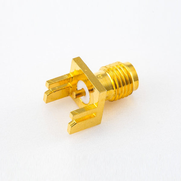 RF Coaxial connector Standard SMA Jack Straight Solder Type for PCB mount