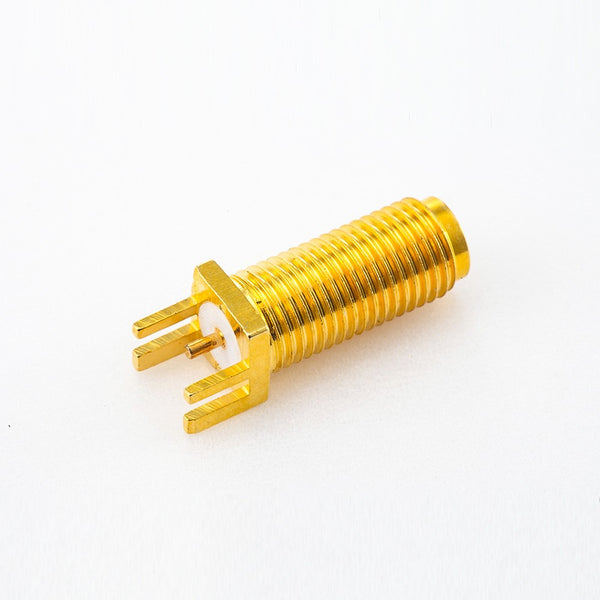 RF Coaxial connector Standard SMA Jack Straight Solder Type for PCB mount