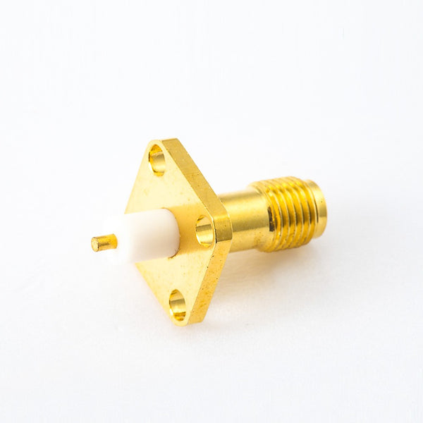 RF Coaxial connector Standard SMA Jack Straight Solder Type for PCB mount