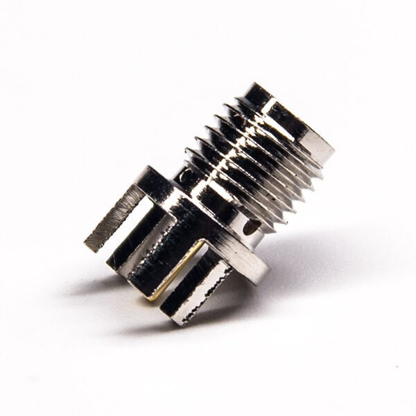 RF Coaxial connector Standard SMA Jack Straight Solder Type for PCB mount