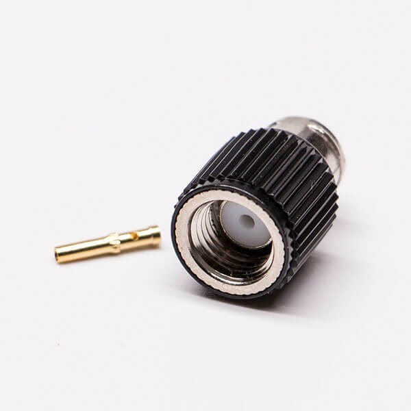 HF-Koaxialstecker mit umgekehrter Polarität, SMA-Stecker, gerader Löttyp für Kabel