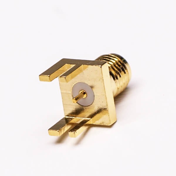 RF Coaxial connector Standard SMA Jack Straight Solder Type for PCB mount