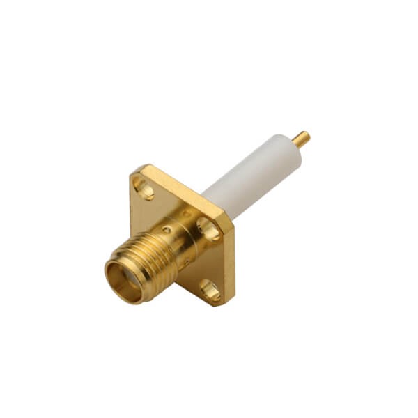 RF Coaxial connector Standard SMA Jack Straight Solder Type for PCB mount