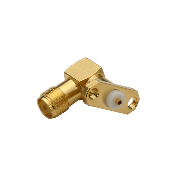 RF Coaxial connector Standard SMA Jack Right Angle Solder Type for PCB mount