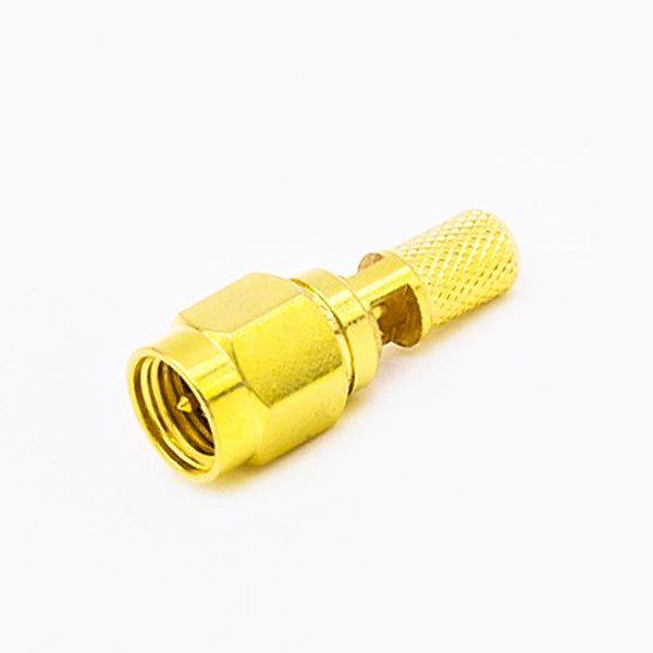 RF Coaxial connector Standard SMA Plug Straight Crimp for Cable RG58