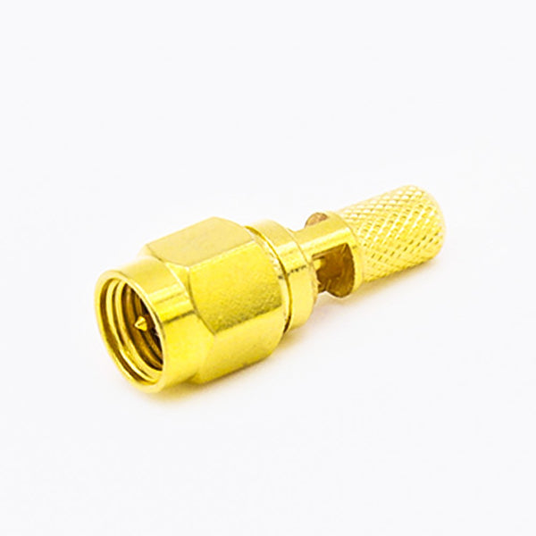HF-Koaxialstecker Standard-SMA-Stecker, gerade Crimpverbindung für Kabel RG58