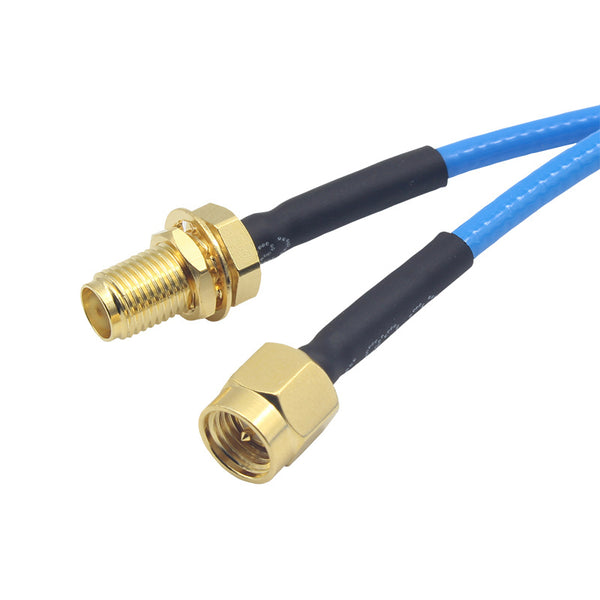 SMA Male to SMA Female 18GHZ Low VSWR SS405 Stable RF Cable Assembly