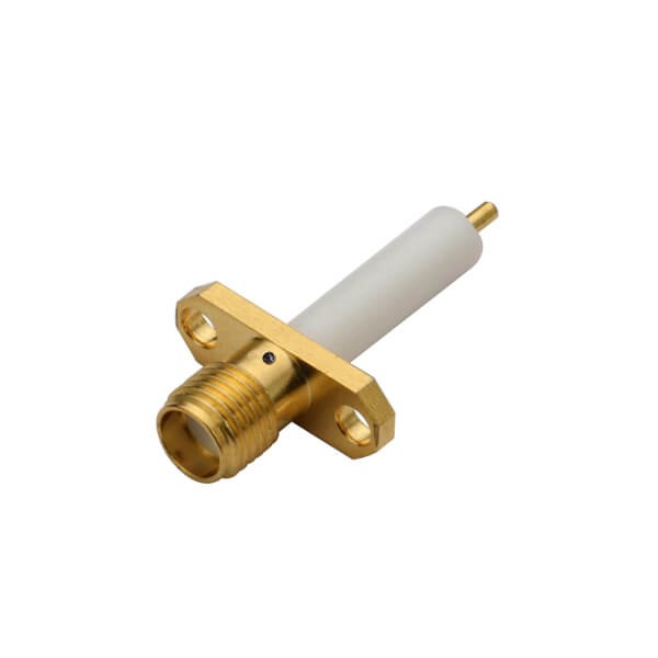 RF Coaxial connector Standard SMA Jack Straight Solder Type for PCB mount