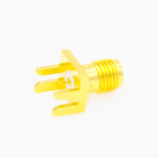 RF Coaxial connector Standard SMA Jack Straight Solder Type for PCB mount