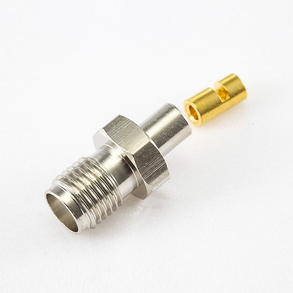HF-Koaxialstecker Standard-SMA-Buchse gerade Crimp für Kabel RG178/1,37/1,45