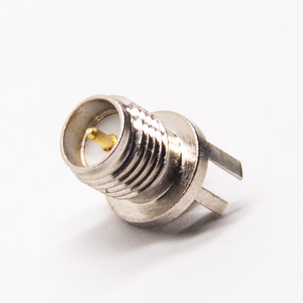 RF Coaxial connector Rreverse polarity SMA Jack Straight Solder Type for PCB mount