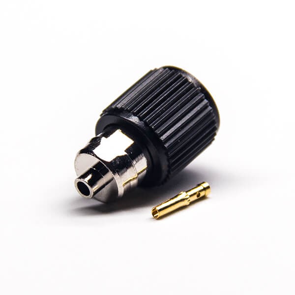 HF-Koaxialstecker mit umgekehrter Polarität, SMA-Stecker, gerader Löttyp für Kabel