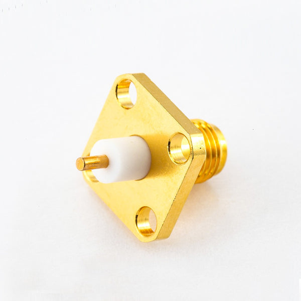 RF Coaxial connector Standard SMA Jack Straight Solder Type for PCB mount