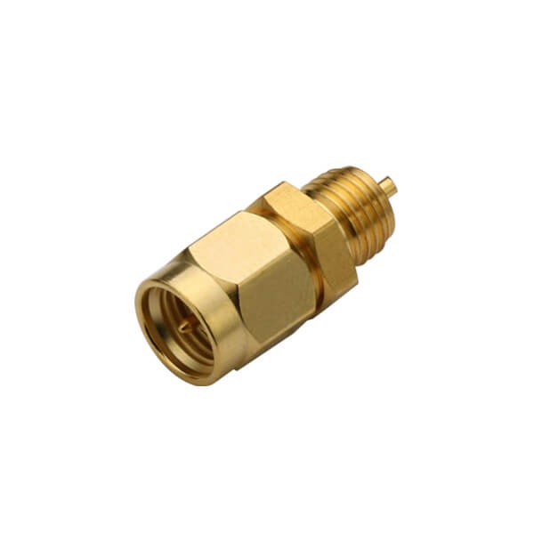 RF Coaxial connector Standard SMA Plug Straight Solder Type for PCB mount