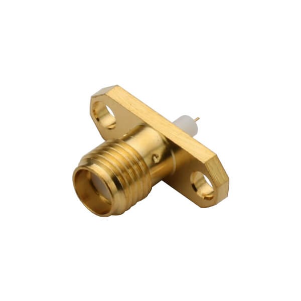 RF Coaxial connector Standard SMA Jack Straight Solder Type for PCB mount