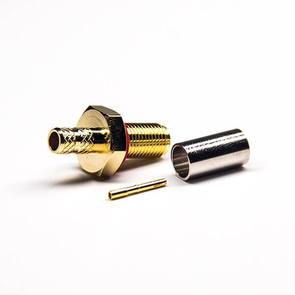 HF-Koaxialstecker Standard-SMA-Buchse, gerade Crimpverbindung für Kabel