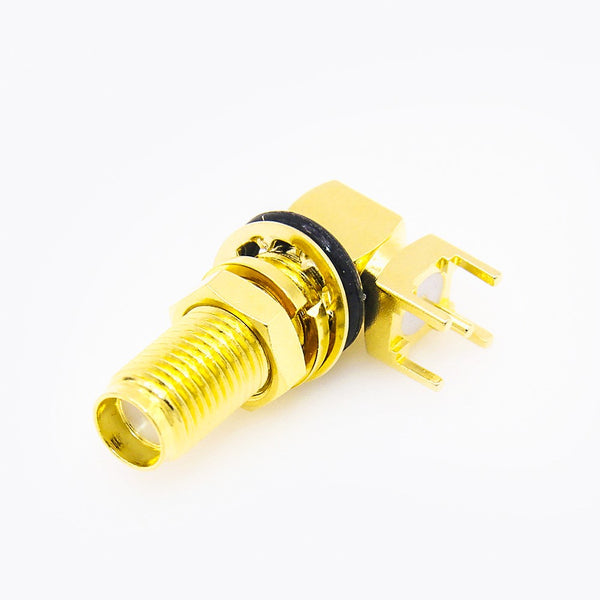 RF Coaxial connector Standard SMA Jack Straight Solder Type for PCB mount