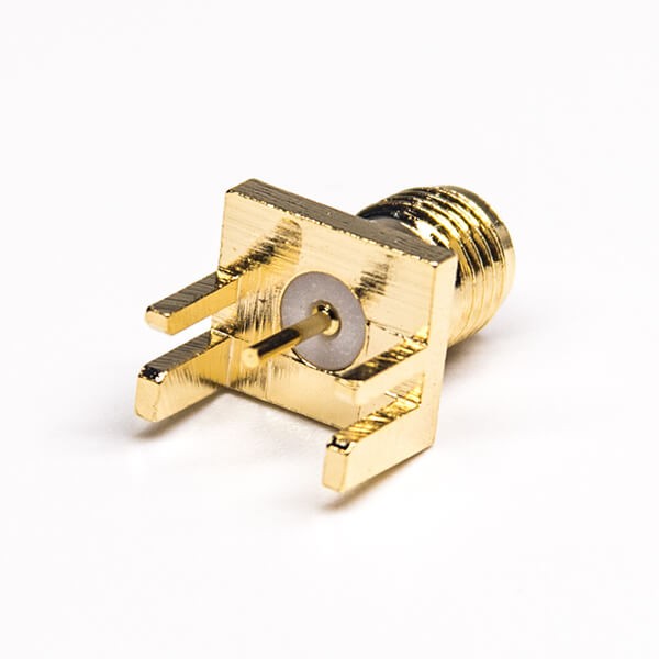 RF Coaxial connector Standard SMA Jack Straight Solder Type for PCB mount