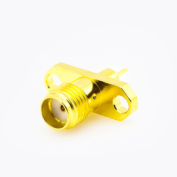 RF Coaxial connector Standard SMA Jack Straight Solder Type for PCB mount