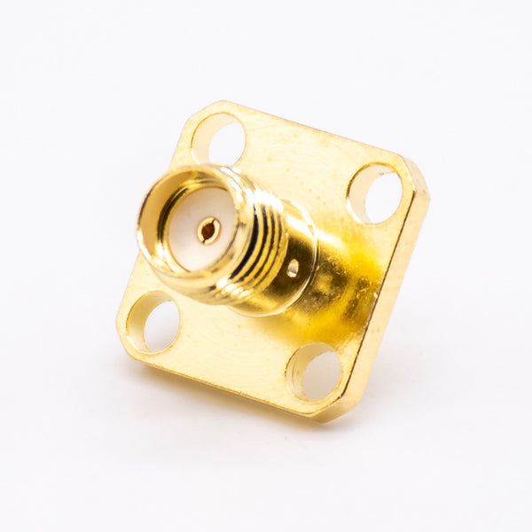 RF Coaxial connector Standard SMA Jack Straight Solder Type for PCB mount