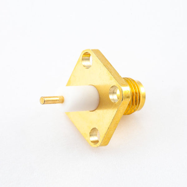 RF Coaxial connector Standard SMA Jack Straight Solder Type for PCB mount